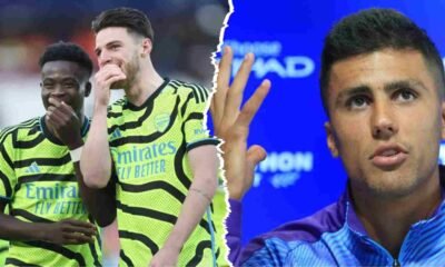 ‘I tried possible best to convince Him to join Man City but He choose Arsenal’: Man city Star Rodri confirmed His £40m Spanish teammate have pledged to join Arsenal over Man city by January