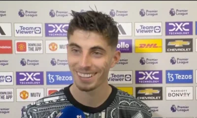 Kai Havertz leaves Arsenal fans in stitches with Tottenham comment after Man Utd win