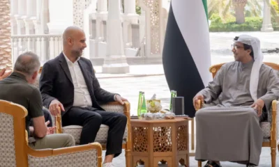 Breaking News: Sheikh Mansour sends message to Pep Guardiola and Man City after face-to-face talks in Abu Dhabi