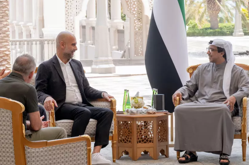 Breaking News: Sheikh Mansour sends message to Pep Guardiola and Man City after face-to-face talks in Abu Dhabi