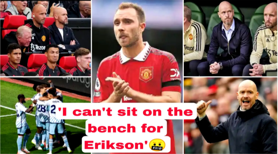 Man United’s star is ready to depart for £40 million because he is fed up with Ten Hag’s decision to always play Erikson in his position – ‘He’s really DISAPPOINTED.’