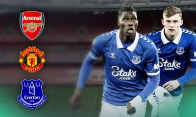 Arsenal take sledgehammer to TWO Man Utd transfers after commencing £50m Everton raid