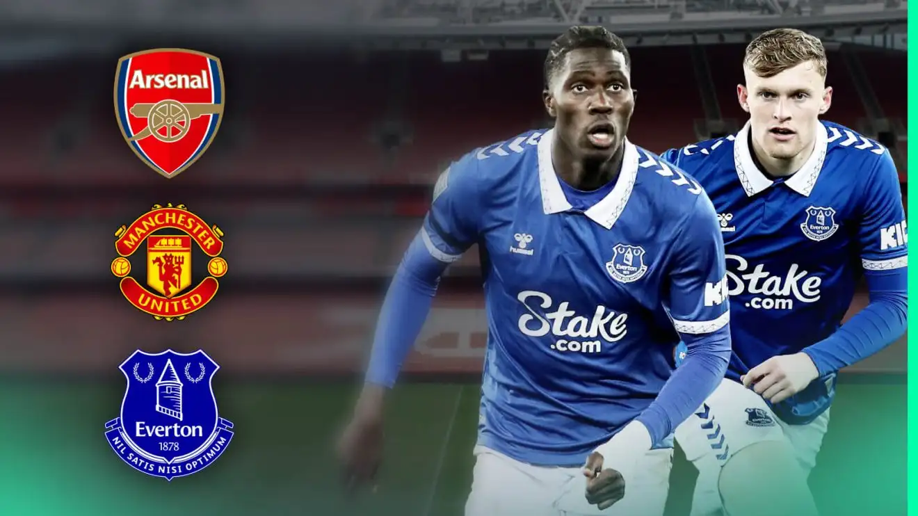 Arsenal take sledgehammer to TWO Man Utd transfers after commencing £50m Everton raid