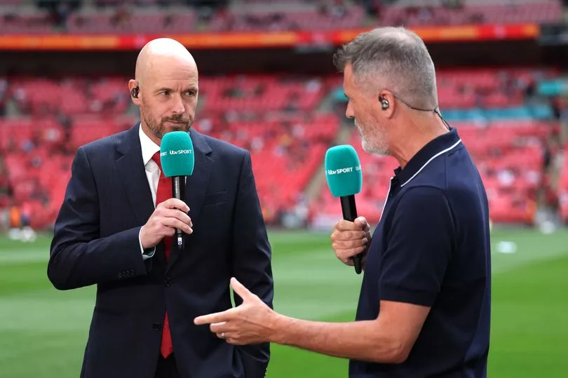 Erik ten Hag (left) has outlined why Joshua Zirkzee isn't starting.
